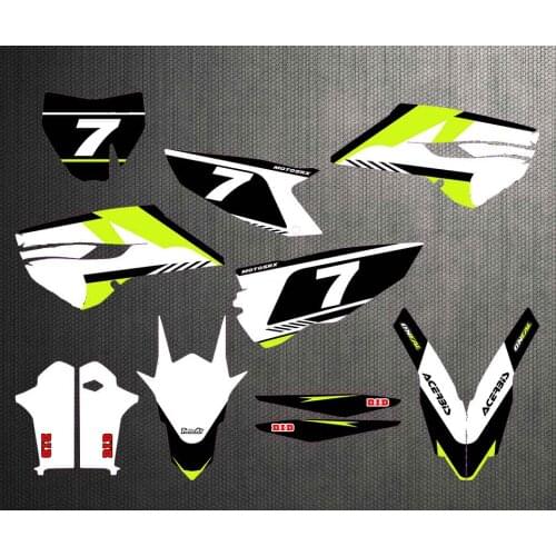 08233 3M Motorcycle Team Graphic & Backgrounds Decal Sticker Kits for Husqvarna TE FE 150 200 250 300 350 450 2014 2015 2016