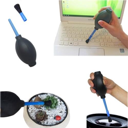 2 in1 Camera Lens Clearing suit kit set cleaning bursh + Clean Air Blower