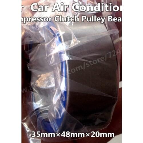 35*48*20mm Air Conditioner A/C Compressor Clutch Pulley Bearing 35BD4820 DU DUU DUK DDU For Car Double row angular contact ball