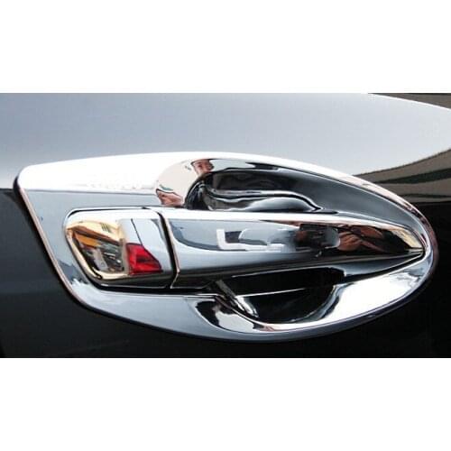 Higher star ABS chrome 8pcs Car door handle decoration protection cover+4 door handle bowl For Lexus Rx350