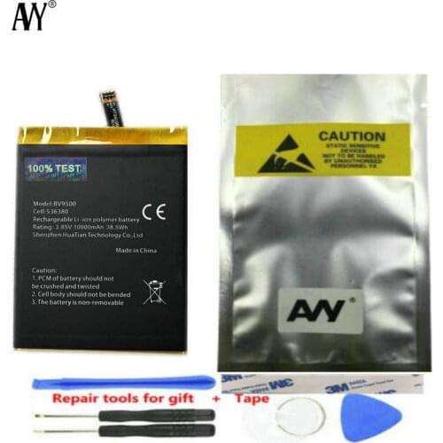 AVY Battery For Blackview BV9500 & BV9500 Pro & BV9500 plus 10000mAh Original Batteries 100% Tested & Tracking Number