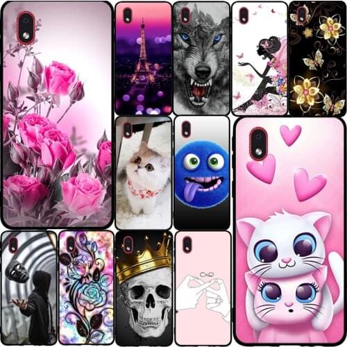 For Samsung Galaxy A01 Core SM-A013F Case TPU Silicone Case For Samsung Galaxy A01 Core Cover Animals For Samsung A01 Core Coque