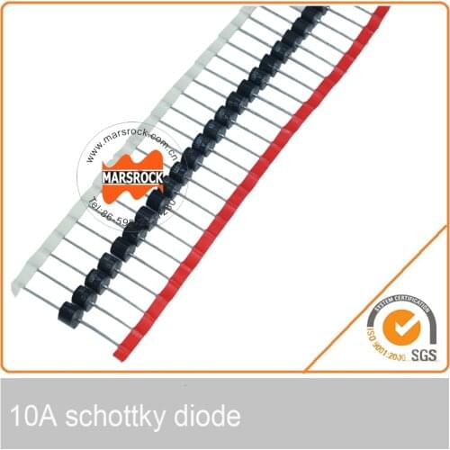 10A Schottky Barrier Diode Solar Junction Box Schottky Bypass Diodes