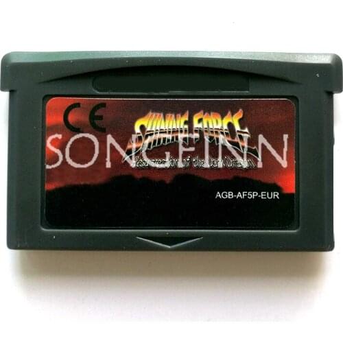 Shining Force Resurrection of the Dark Dragon Memory Cartridge Card for 32 Bit Video Game Console Accessories