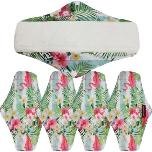 New Bamboo Personal M Size Waterproof Menstrual Cloth Sanitary Pads Washable Woman Panty Liners