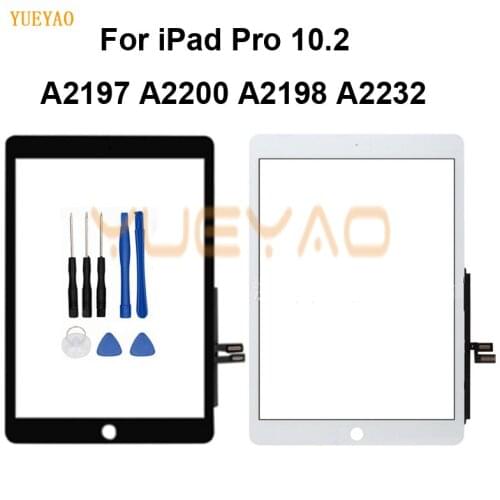 New Arrival 2019 10.2" For iPad Pro 10.2 Touch Screen Digitizer Sensor for Apple iPad 7 7th Generation A2197 A2200 A2198 A2232