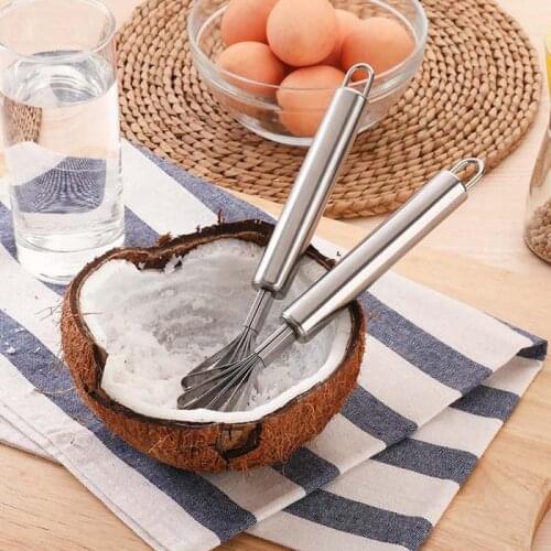Stainless Steel Coconut Shaving Knife Fish Scale Scraper Grater Meat Scraper Household Cleaning Tool Kitchen Gadget Accessories