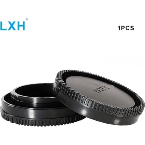 LXH Camera Front Body Cap+Rear Lens Cap Cover for Sony Alpha A6500 a5100 a3000 A7Rii A7R A7 NEX-7 NEX-6 5T 5R E-Mount Cover body