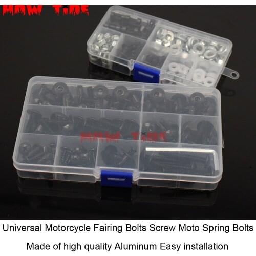 Universal Fairing Bolts Kit Motorcycle Acessories Screws MOTO For Honda CBF1000 CB1300 CBR600F CBR 250 600 900 1000RR F4 F4I