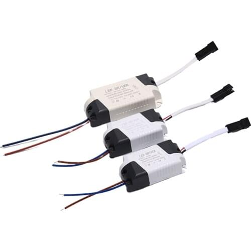 1pcs LED Light Transformer Power Supply Adapter For Led Lamp/bulb 3W 4-7W 8-12W Safe Plastic Shell LED Driver