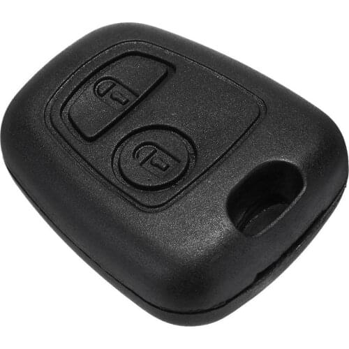 2 Button Remote Key Car Key Fob Case Replacement Shell XSARA C2 107 207 For C1 Picasso Cover C3 C4 307 For Peugeot 407 K1E9
