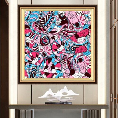 SNA Full Drill Diamond Painting DIY image Rhinestone Mosaic Text Diamond Embroidery Wall Home Decoration