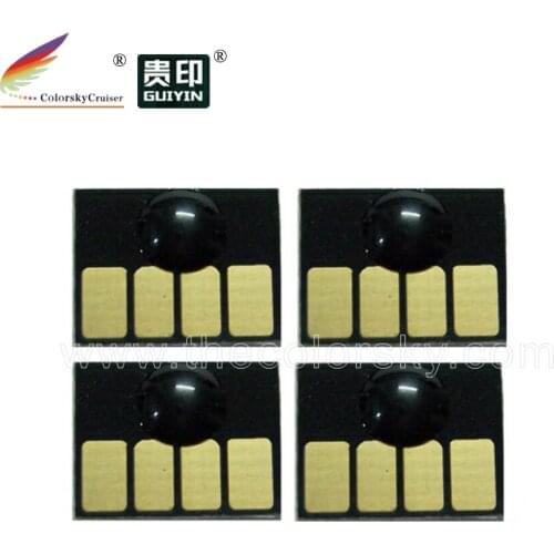 ARC-H13) ink cartridge permanent chip for HP 13 C4814 c4815 c4816 c4817 Officejet Pro K850dn 850dn K850 850 KCMY
