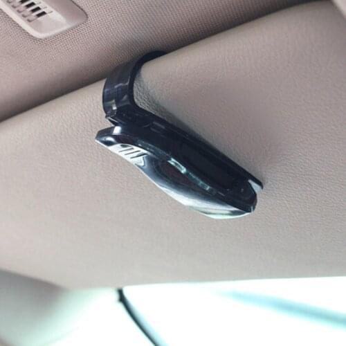 Car Sun Visor Glasses Holder Ticket Clip For Volvo S40 S60 S70 S80 S90 V40 V50 V60 V90 XC60 XC70 XC90 AUTO Accessories