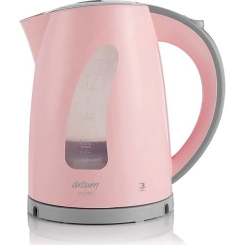 Arzum AR3067 Valore 2200W 1,7 LT Kettle Candy Pink