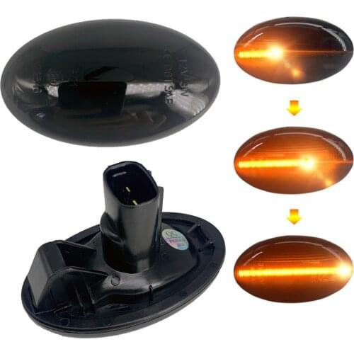 Dynamic Turn Signal Light For Subaru Impreza WRX STI GDA GDB Forester Liberty Led Side Marker Sequential Blinker Lamps