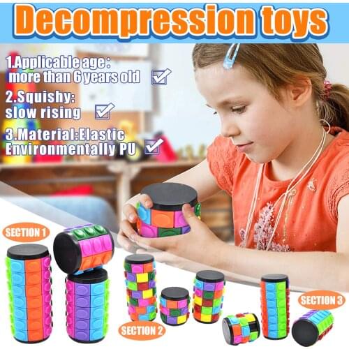 Decompression Fidget Toys Iq Education Puzzle Toys For Kids Anti-anxiety Lo-gic Game Toys Child Gift Fidget Toys