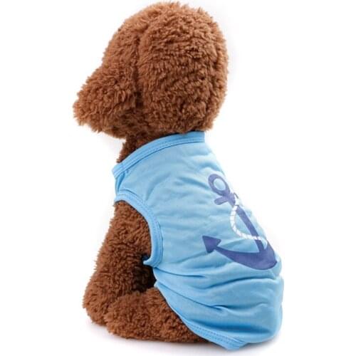 2021 Summer Fashion New Arrival Dogs Cotton Vests Dog Cats Chihuahua Clothes Coats Breathable Vest Cute Outdoor Use Pet Products