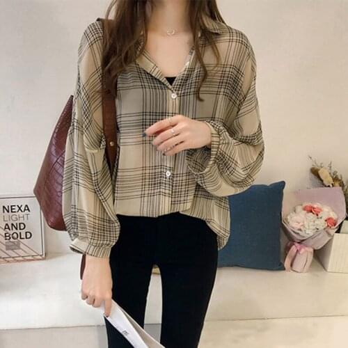 Блузки в клетку Magiray China At AliExpress