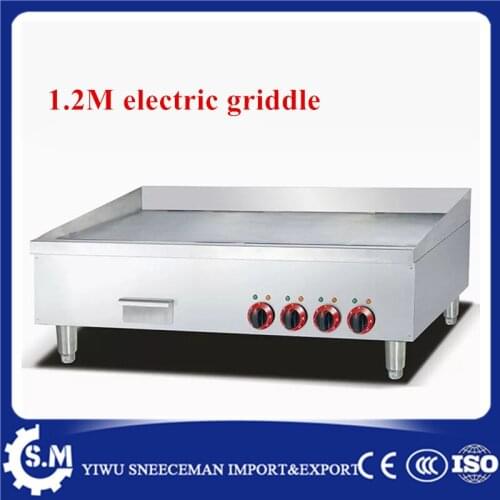 Desktop electric cooker 48 inch long teppanyaki Commercial electric griddle