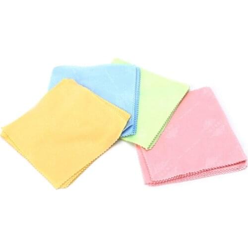 100PC Clean Polishing Cloth for sterling Silver Gold Platinum Jewelry Anti Dust 62KE
