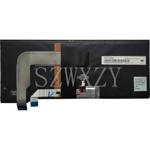 SZWXZY US Layout For Thinkpad T460S Keyboard With Backlight (Fru: 00PA564) (P / N: SN20H42476)