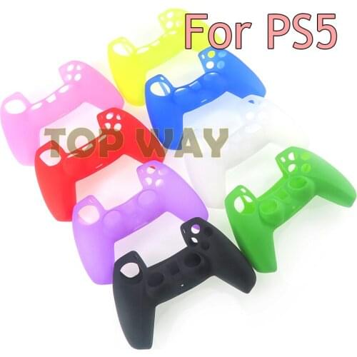 20PCS Silicone Gamepad Protective Cover Joystick Case for SONY Playstation 5 PS5 Game Controller Skin Guard Game Accessories