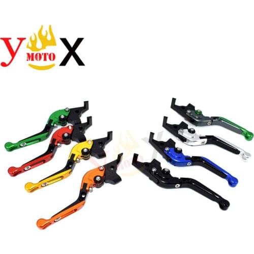 CNC Folding Extendable Brake Clutch Lever For YAMAHA V-MAX VMAX 1200 2009-2016 MT-01 MT01 2004-2009 2005 2006 2007 2008