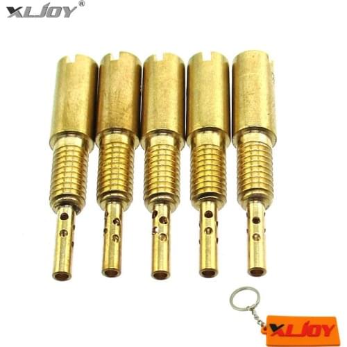 Replacement Carburetor Pilot Jet 15 17.5 20 22.5 25 For Mikuni HS40 HSR42/45/48 RS34-RS40 TM33 TM36 TM40 Carb RS HS HSR VM28/486