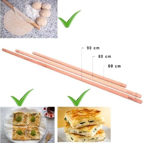 Turkish rolling pin rolling pin rolling pins Manti Pizza maker high quality wooden kitchen gereçleriBaklava manufacturer female utensils