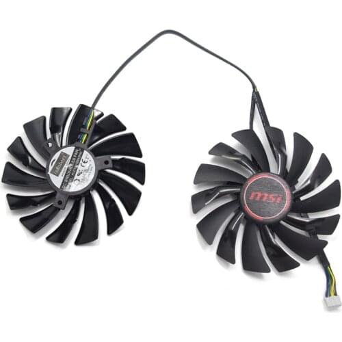 NEW 95mm PLD10010S12HH DC12V 4PIN GPU Cooler fan For MSI Radeon R9 380 Armor 2X R9 390X/ R9 390 GAMING GTX 1060 Graphic Card Fan