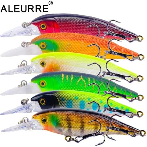 10cm/11g Minnow Lure Fishing Wobbler Hard Isca Artificial Bait Topwater Crankbait 3D Eyes Pesca 6colors Fishing Tackle Stream