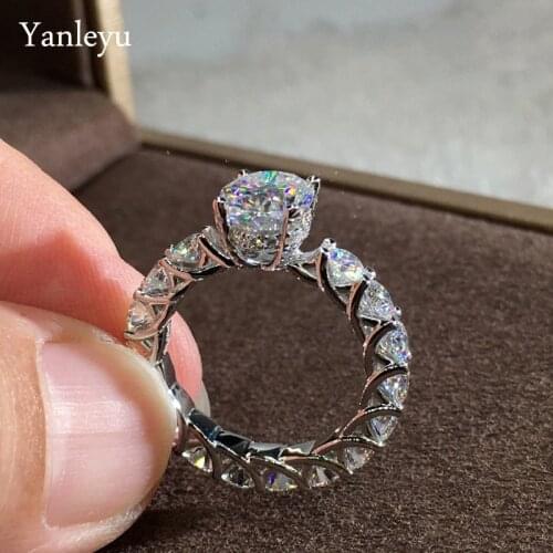 Yanleyu Rings With Diamonds