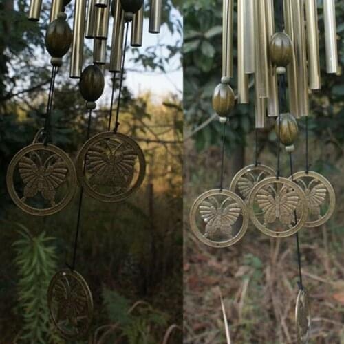 1 X Large Wind Chimes Bells Copper Tubes Outdoor Yard Garden Home Decor Ornament