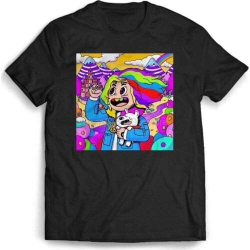 6ix9ine Tekashi Art T-Shirt Men Women High Quality Tops Tee Shirt