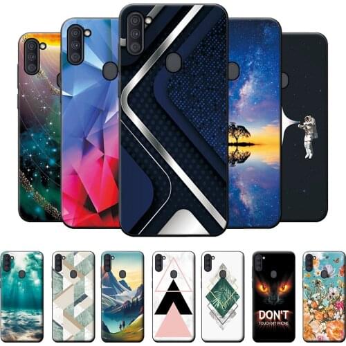A11 Case For Samsung Galaxy A11 Case Silicone TPU Soft Back Cover Phone Case For Samsung A11 A 11 A115 SM-A115F 6.4 inch Coque