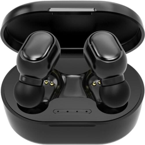 A6S TWS Bluetooth-Compatible Earphone Wireless Headphone Sports Earbuds Gaming Headset with Dual Microphone Charging Box