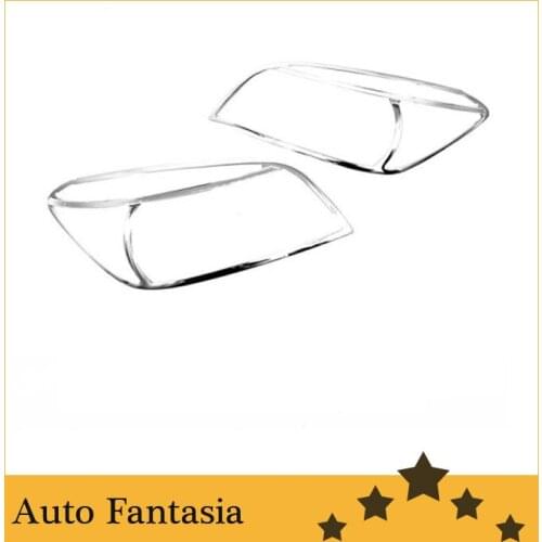 Auto Chrome Parts Chrome Head Light Cover for Toyota Rav4 06-12-Free Shipping