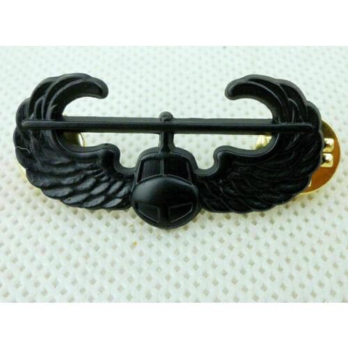 US Army The Air Assault Wings Pin Badge The Air Assault Black Brooch Military armyshop2008