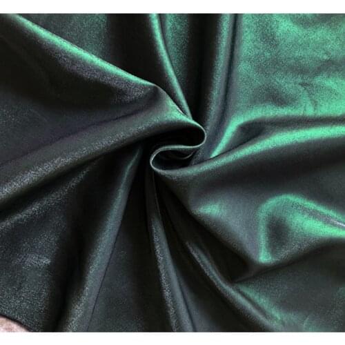 CF551 Illusory Luste Turquoise Silk Satin Tencel Cotton Linen Fabric Coloured Glaze Fashion Fabric For Womens Fashion Dress