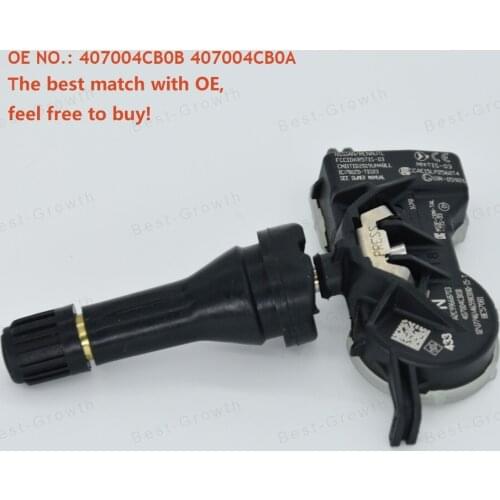 4 PCS 433MHz TPMS Tire Pressure Sensor for Nissan Armada Qashqai 40700-4CB0B 407004CB0B 407004CB0A BG003A001