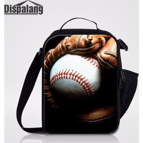 Dispalang Softball Cooler Bag For Kids School Thermal Lunch Bags For Adult Work Portable Meal Package Insulated Food Containers