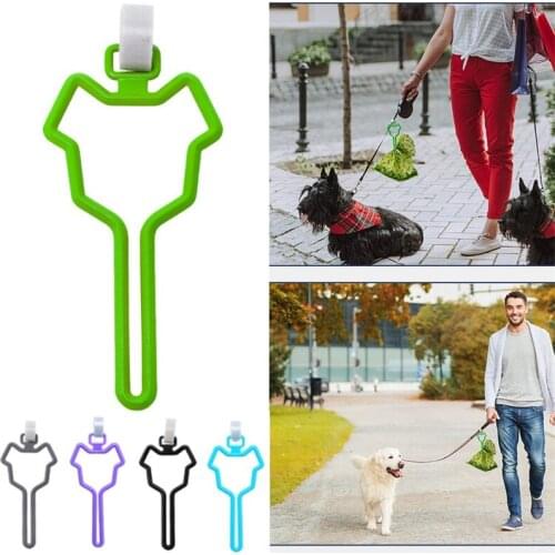 Waste Bag Dispenser for Dog Waste Carrier Pet Supply Clean Tools Poop Bag Holder