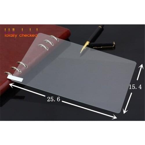 For 10 inch Tablet , Size: 25.6 * 15.4 cm + Cleaning Kit + Strong Box Universal 9H Tempered Glass Screen Protector Film