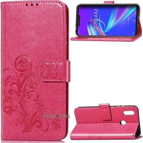 For ASUS ZenFone Max M2 ZB633KL Case Premium Leather Wallet Leather Flip Case for ASUS ZenFone Max M2 ZB633KL ASUS_X01BD/BDA
