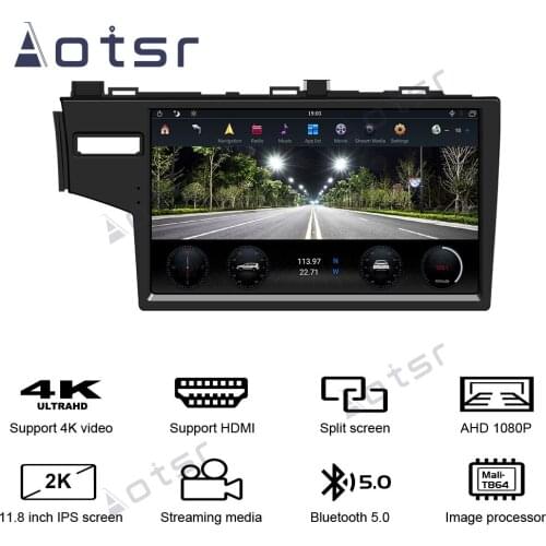 For Honda Fit 2014 - 2020 Android 9 64G Auto Car video Player Radio GPS Navigation Autostereo Multimedia IPS HD Screen DSP