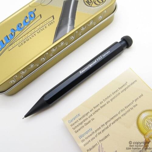 Kaweco 10000533 Special Mini Versatil Pen 0.5mm Aluminum Black | İsme Special Pen
