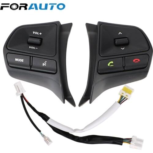 For KIA RIO 2011-2014 Steering Wheel Button K2 Switch Telephone Sound Audio Volume Music Phone Control Button With Backlight