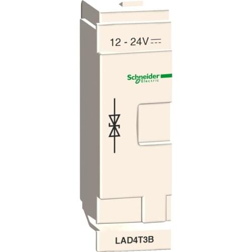 LAD4T3B TeSys D - suppressor module - bidirectional peak limiting diode - 24 V AC/DC