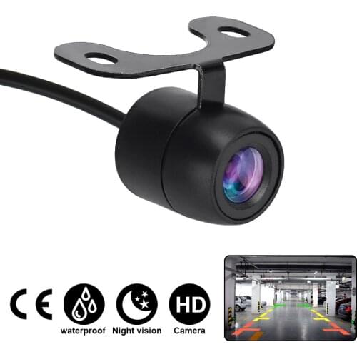 HD Lens Fisheye 1280x720 Parking Assistance Kit Parking Assistance Kit 170° Wide Angle Car Rear View Camera Night Vision